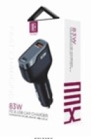 Chargeur de voiture 83 W Type C et USB